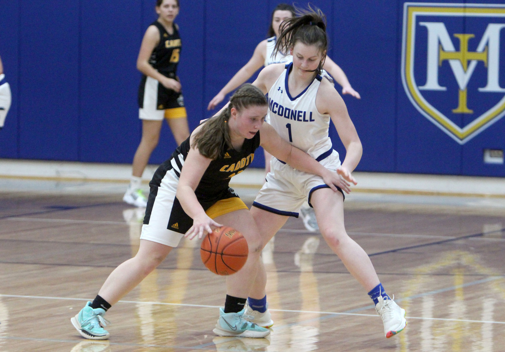 Cadott at McDonell girls basketball 1-11-22